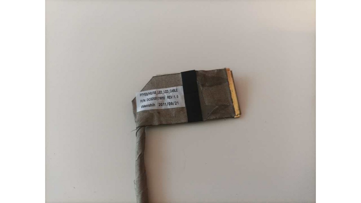 Cavo LCD Per Gateway NE522 E Packard Bell EasyNote TE69KB - Ricambio Video 50.4YU01.021, 50.4YU01.001, 50.M81N1.004